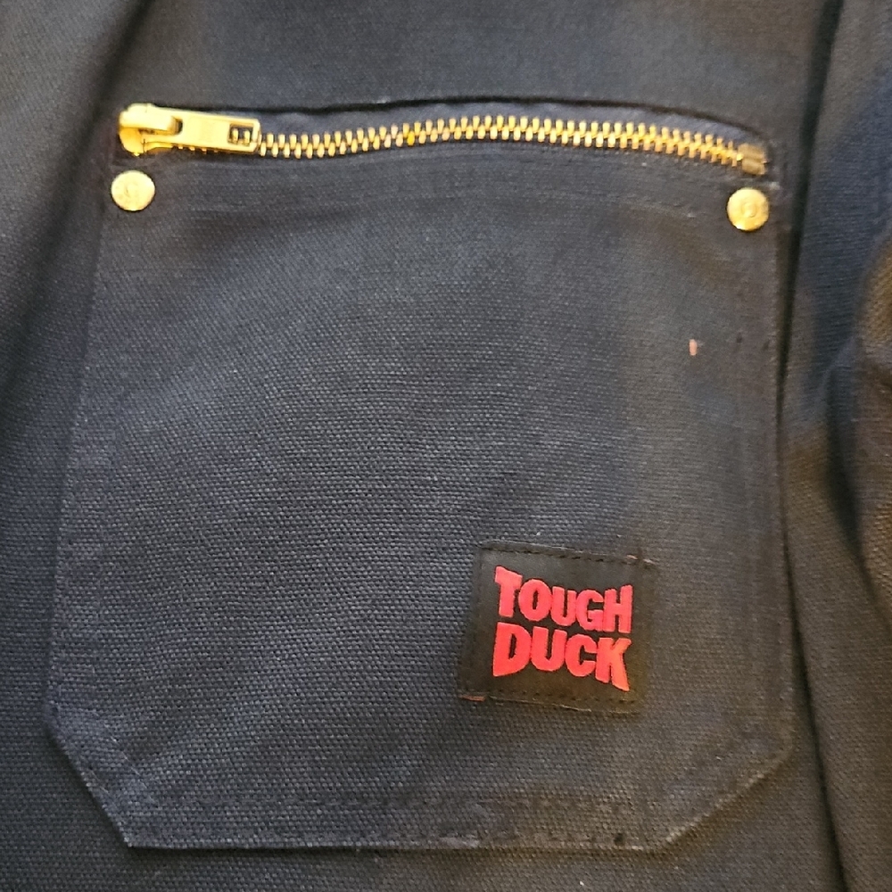 Men's Navy Field Jacket with Fleece Collar - Picture 2 of 7